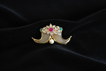 Puligoru Pendent choker,jali work,vinayaka antique jewelry,jaali work chain,lyte weight choker necklace,lord ganesha