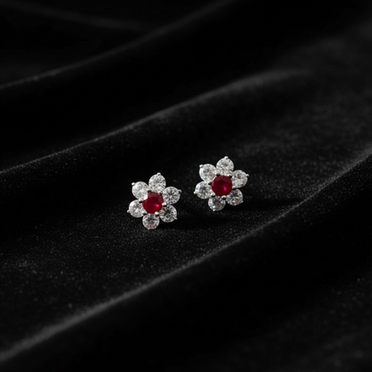 Polki Studs Polki Earrings Cocktail Earrings Diamond Studs Diamond Earrings Simple Studs Pearl Studs 925 Silver Earrings Silver Jewelry - SHABURIS