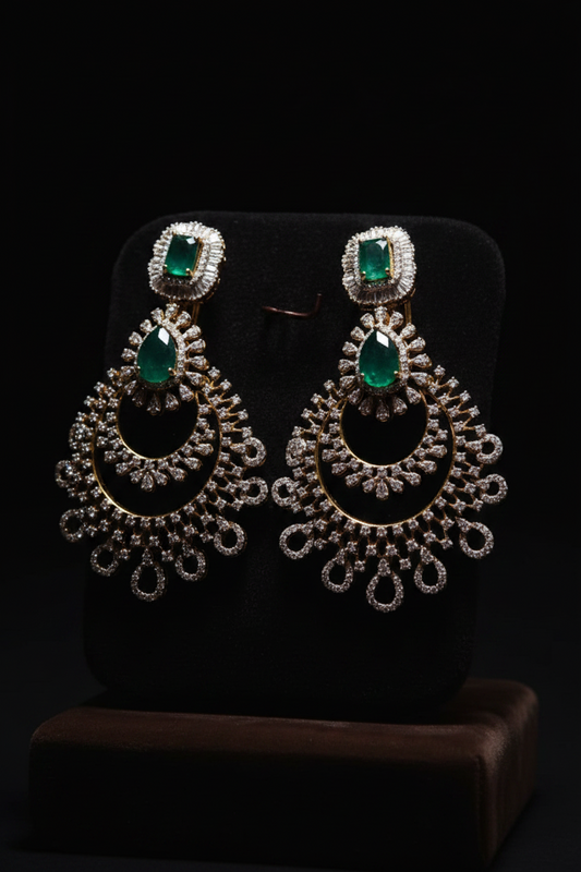 Polki Studs Polki Earrings Cocktail Earrings Diamond Studs Diamond Earrings Simple Studs Pearl Studs 925 Silver Earrings Silver Jewelry - SHABURIS