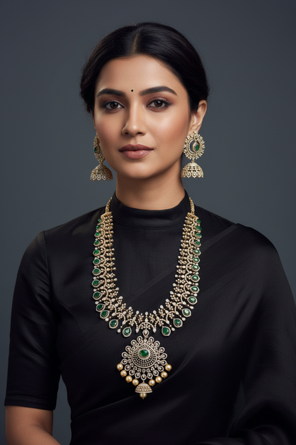 Diamond necklace,Pure silver polki choker Indian necklace ,maang tikka sabyasachi jewelry inspired Shaburis