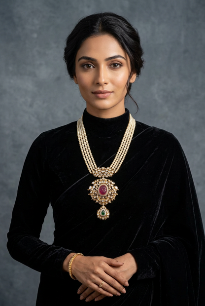 Polki pendant,uncut diamond jewelry,indian Jewelery,Polki necklace,Moissantie Pure silver jewelry gold jewelry designs - SHABURIS