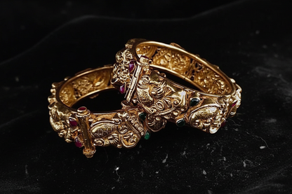 Bangles Jhumkas Diamond Jewelry Indian Jewelry Diamond Jhumka Diamond Necklace 925 silver Antique Jewelry 22k gold plated - SHABURIS