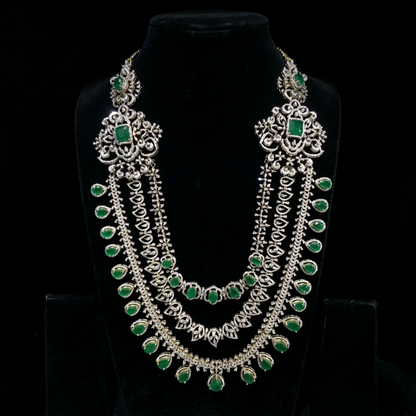 Diamond Necklace Diamond Choker Diamond Haram Bridal Jewelry Indian Diamond Jewelry Indian Jewelry Designs Silver Jewelry - SHABURIS