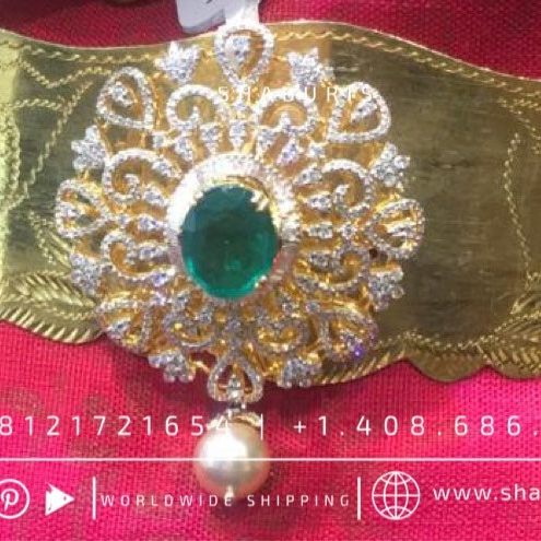 Diamond Vaddanam,South Indian Jewelry,Vaddanam,Kids Vaddanam,hip chain,diamond vaddanam,pure Silver indian jewelry - SHABURIS