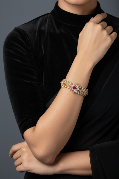 Diamond Bangles antique necklace rubies emeralds bridal diamond necklace indian jewelry designs silver jewelry wedding jewelry - SHABURIS