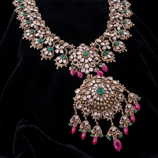 Victorian diamond necklace diamond jewelry silver jewelry 22k gold jewelry designs south indian wedding jewelry indian bridal jewelry