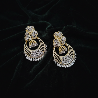 Polki Studs Polki Earrings Cocktail Earrings Diamond Studs Diamond Earrings Simple Studs Pearl Studs 925 Silver Earrings Silver Jewelry - SHABURIS