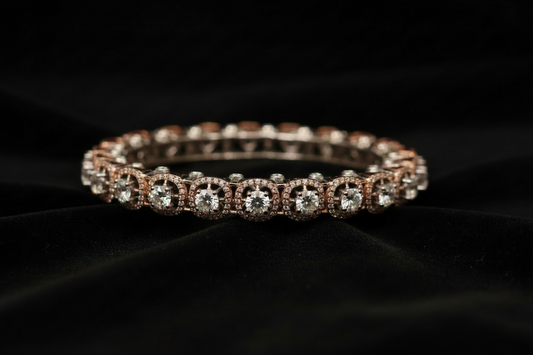 Diamond bangle indian,South Indian jewelry,Pure silver diamond pendent,swarovski bangle,Indian bangles -NIHIRA-SHABURIS