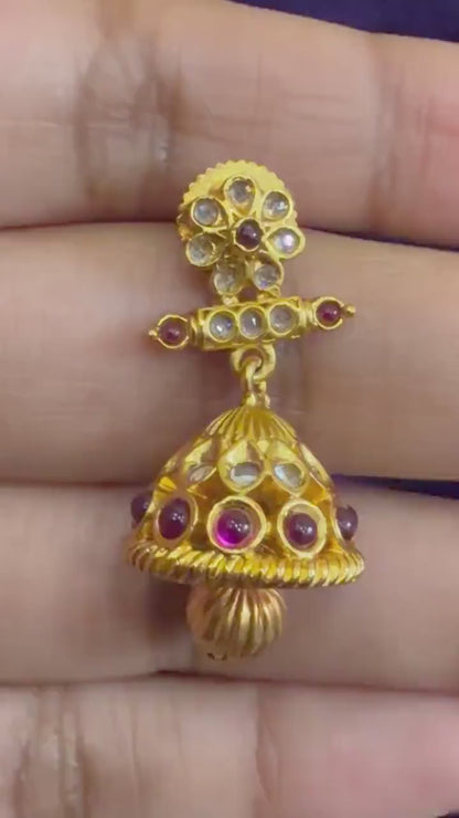 Diamond Earrings Bridal Jewelry Costume silver jewelry Alloy based Jewelry  - SHABURIS Fashion Jewelry