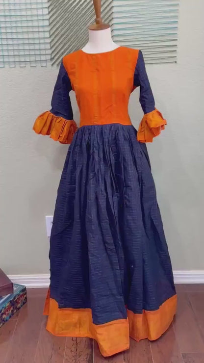 Long Dress –  Party Wear Dress - Festive & Wedding Ethnic Wear