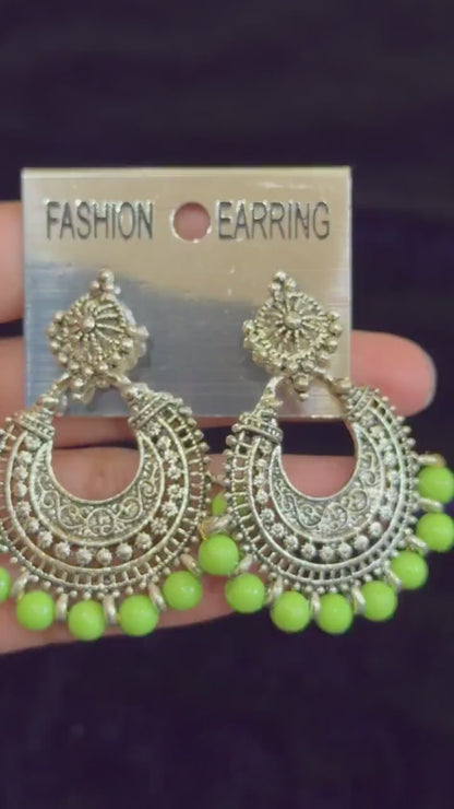 Diamond Earrings Bridal Jewelry Costume silver jewelry Alloy based Jewelry  - SHABURIS Fashion Jewelry