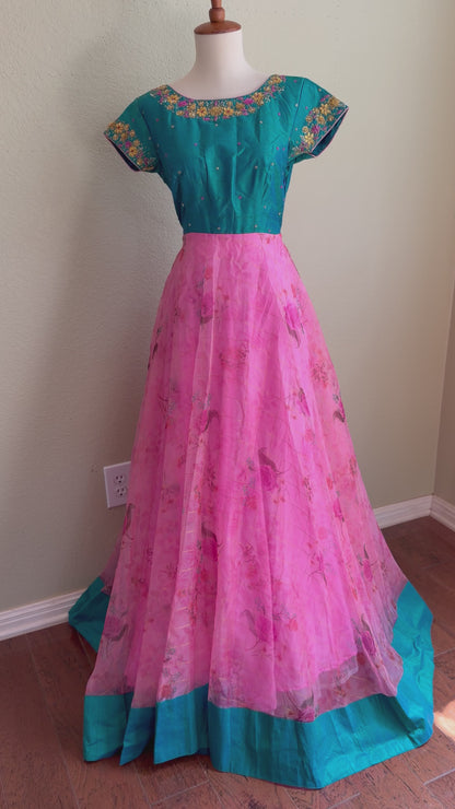 Long Dress –  Party Wear Dress - Festive & Wedding Ethnic Wear