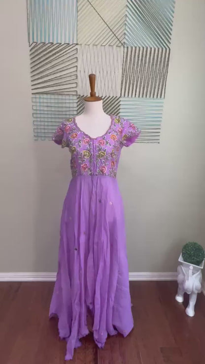 Long Dress –  Party Wear Dress - Festive & Wedding Ethnic Wear