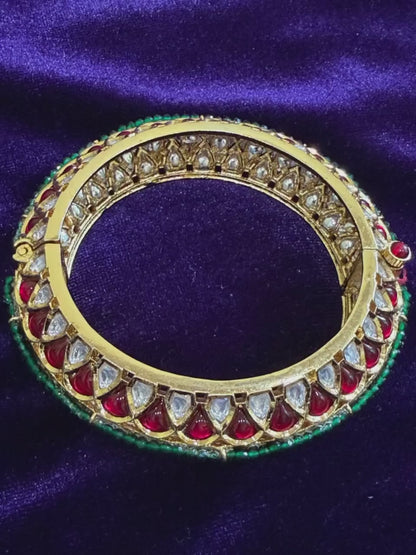 Diamond Bangles Bridal Jewelry Costume silver jewelry Alloy based Jewelry  - SHABURIS Fashion Jewelry