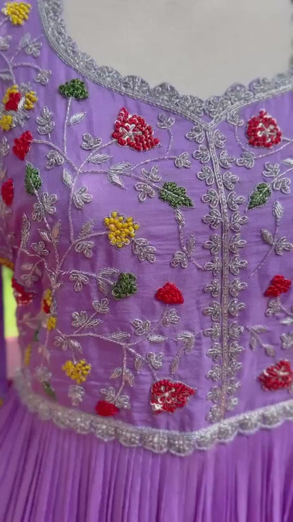 Long Dress –  Party Wear Dress - Festive & Wedding Ethnic Wear