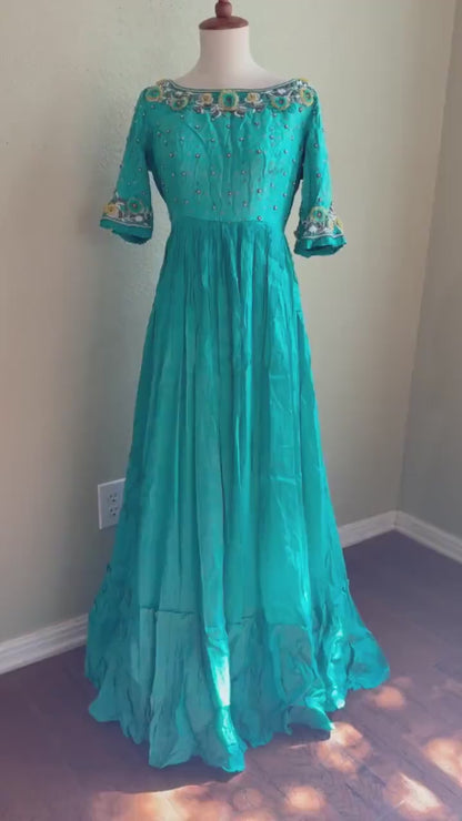 Long Dress –  Party Wear Dress - Festive & Wedding Ethnic Wear