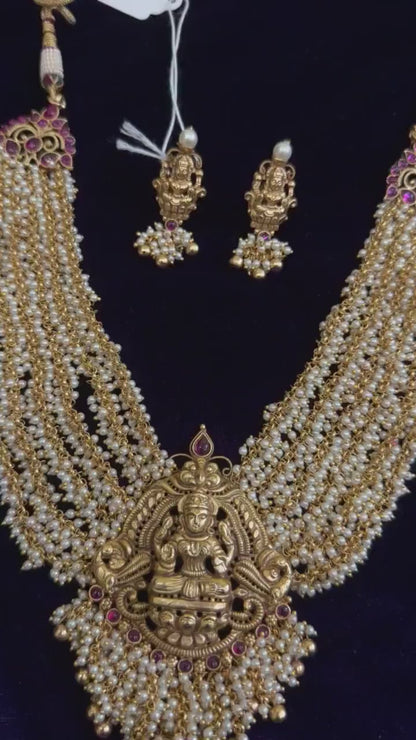 Diamond Necklace Bridal necklace Costume silver jewelry Alloy based Jewelry  - SHABURIS Fashion Jewelry