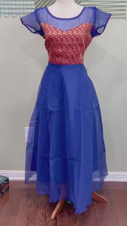 Long Dress –  Party Wear Dress - Festive & Wedding Ethnic Wear