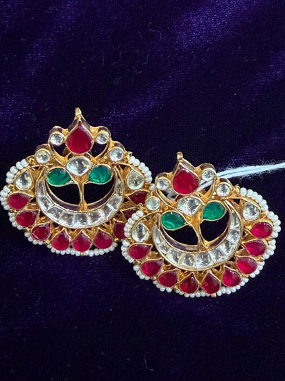 Diamond Earrings Bridal Jewelry Costume silver jewelry Alloy based Jewelry  - SHABURIS Fashion Jewelry