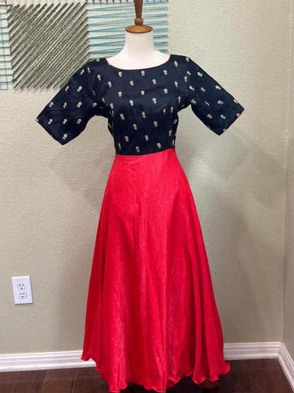 Long Dress –  Party Wear Dress - Festive & Wedding Ethnic Wear