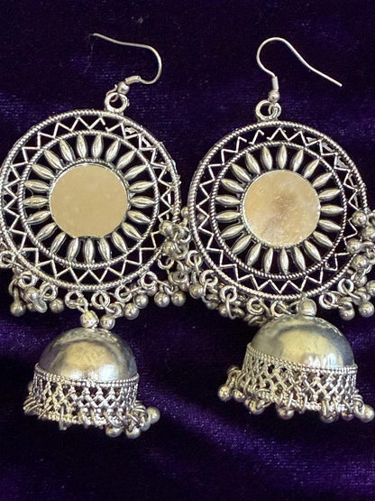 Diamond Earrings Bridal Jewelry Costume silver jewelry Alloy based Jewelry  - SHABURIS Fashion Jewelry