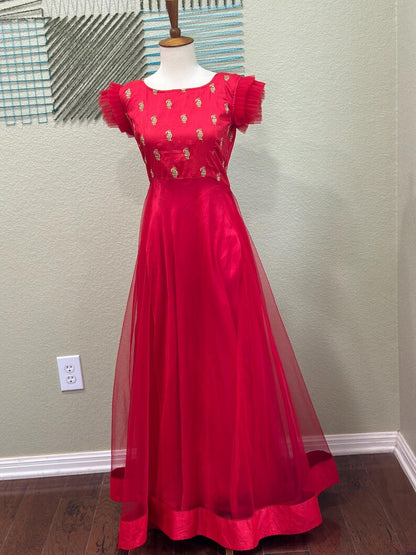 Long Dress –  Party Wear Dress - Festive & Wedding Ethnic Wear