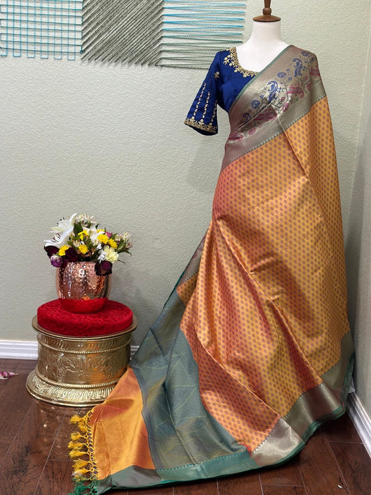 Kanjivaram Silk Saree  - Festive & Wedding Ethnic Wear