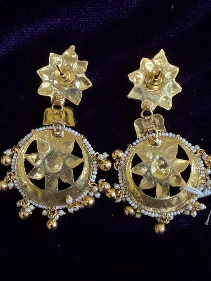 Diamond Earrings Bridal Jewelry Costume silver jewelry Alloy based Jewelry  - SHABURIS Fashion Jewelry