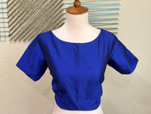 Cocktail Blouse for Saree – Pattern Blouse- Artisan Silk Blouse – Festive & Wedding Ethnic Wear