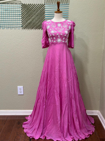 Long Dress –  Party Wear Dress - Festive & Wedding Ethnic Wear