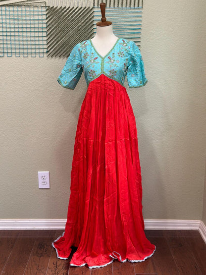 Long Dress –  Party Wear Dress - Festive & Wedding Ethnic Wear