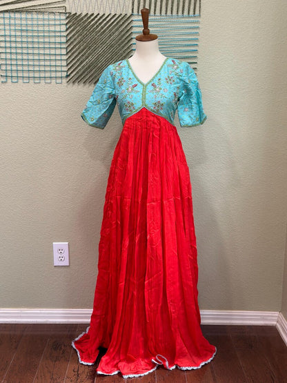 Long Dress –  Party Wear Dress - Festive & Wedding Ethnic Wear