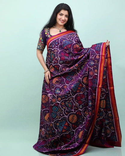 Patola saree with blouse