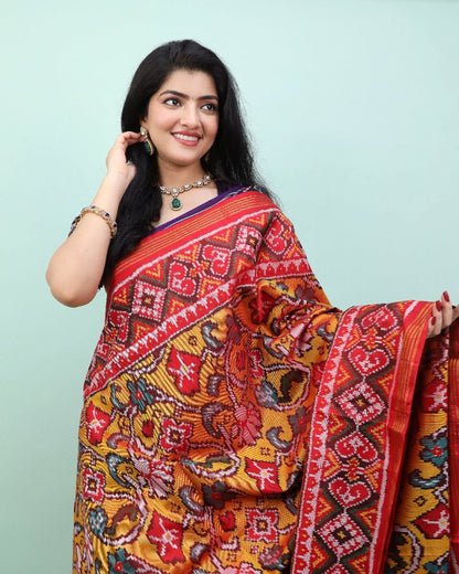 Patola saree with blouse
