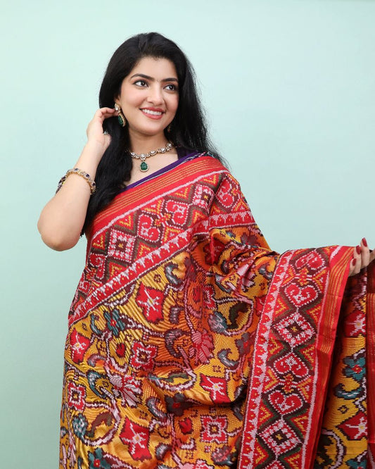 Patola saree with blouse