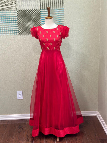 Long Dress –  Party Wear Dress - Festive & Wedding Ethnic Wear