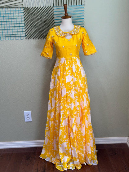 Long Dress –  Party Wear Dress - Festive & Wedding Ethnic Wear