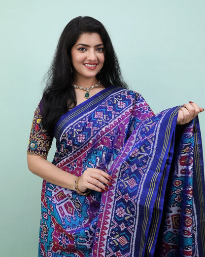 Patola saree with blouse