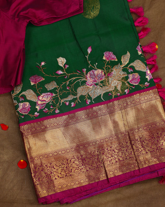 Kanjivaram Silk Saree  - Festive & Wedding Ethnic Wear