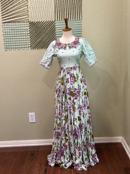 Long Dress –  Party Wear Dress - Festive & Wedding Ethnic Wear