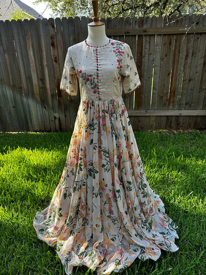 Long Dress –  Party Wear Dress - Festive & Wedding Ethnic Wear