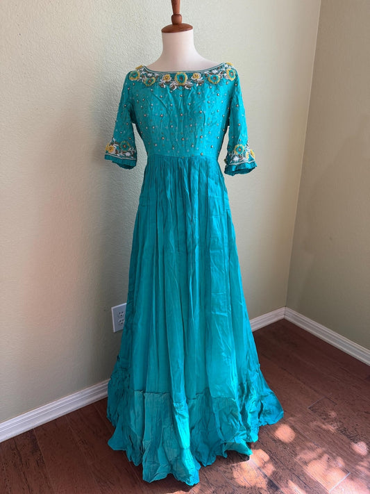 Long Dress –  Party Wear Dress - Festive & Wedding Ethnic Wear