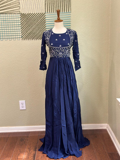 Long Dress –  Party Wear Dress - Festive & Wedding Ethnic Wear