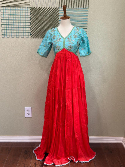 Long Dress –  Party Wear Dress - Festive & Wedding Ethnic Wear