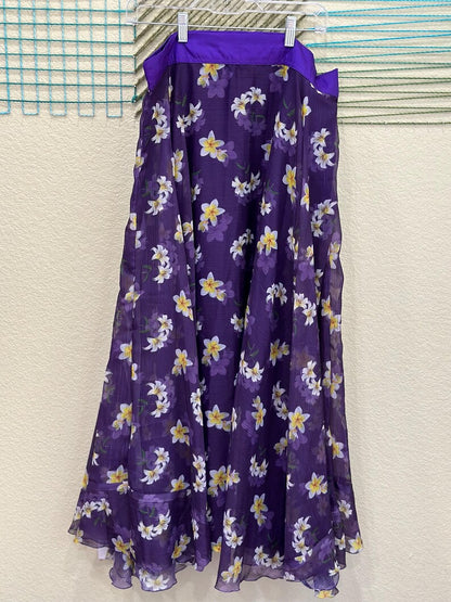 Crop Top | Designer Lehenga | Mehendi & Haldi Lehenga Choli | Blue printed Lehenga Set | Indian Wedding Guest Outfit | Pre Wedding Ceremony Dress