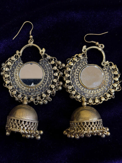 Diamond Earrings Bridal Jewelry Costume silver jewelry Alloy based Jewelry  - SHABURIS Fashion Jewelry