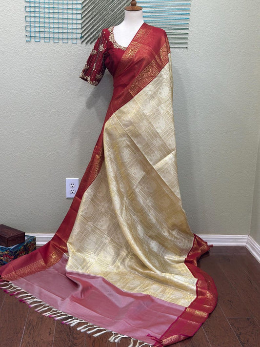 Kanjivaram Silk Saree  - Festive & Wedding Ethnic Wear