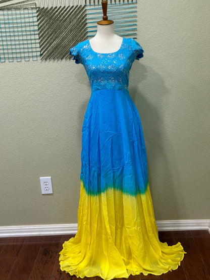 Long Dress –  Party Wear Dress - Festive & Wedding Ethnic Wear