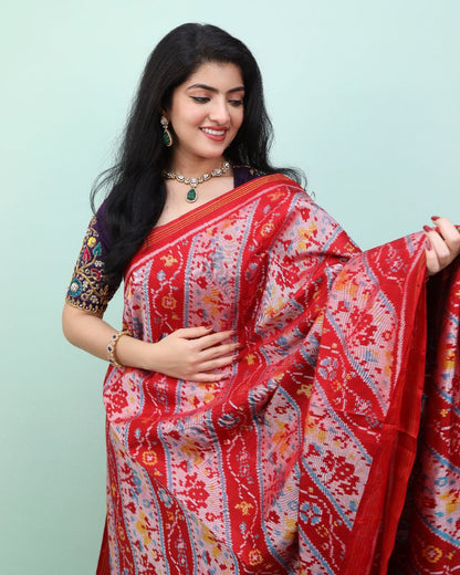 Patola saree with blouse