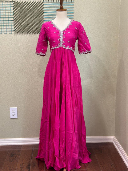 Long Dress –  Party Wear Dress - Festive & Wedding Ethnic Wear